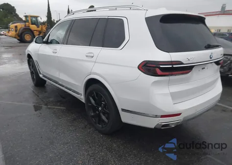 2025 BMW X7 xDrive40I from USA, damaged, VIN 5UX23EM01S9Z24399
